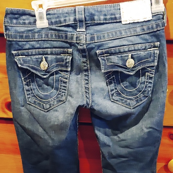True Religion Denim - True Religion Blue Jeans Low Rise